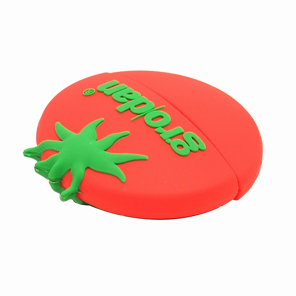 Tomato PVC USB drive
