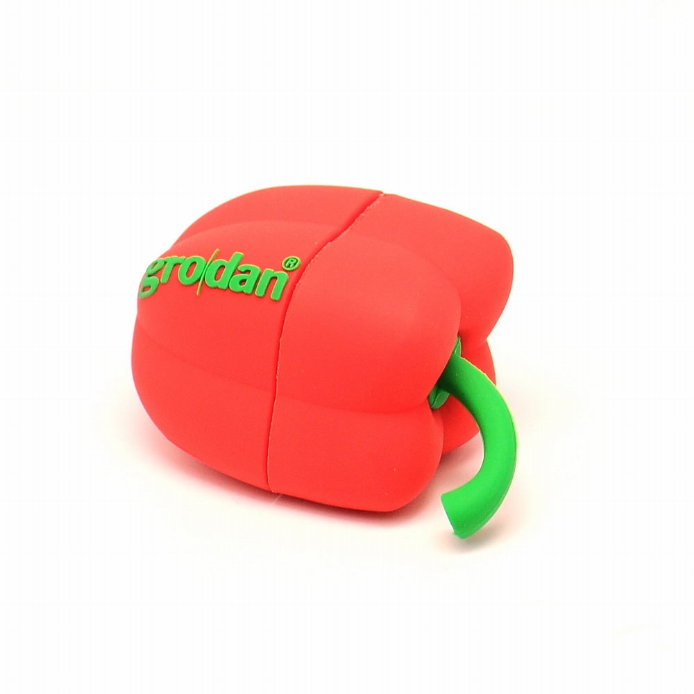 Bell pepper PVC USB drive