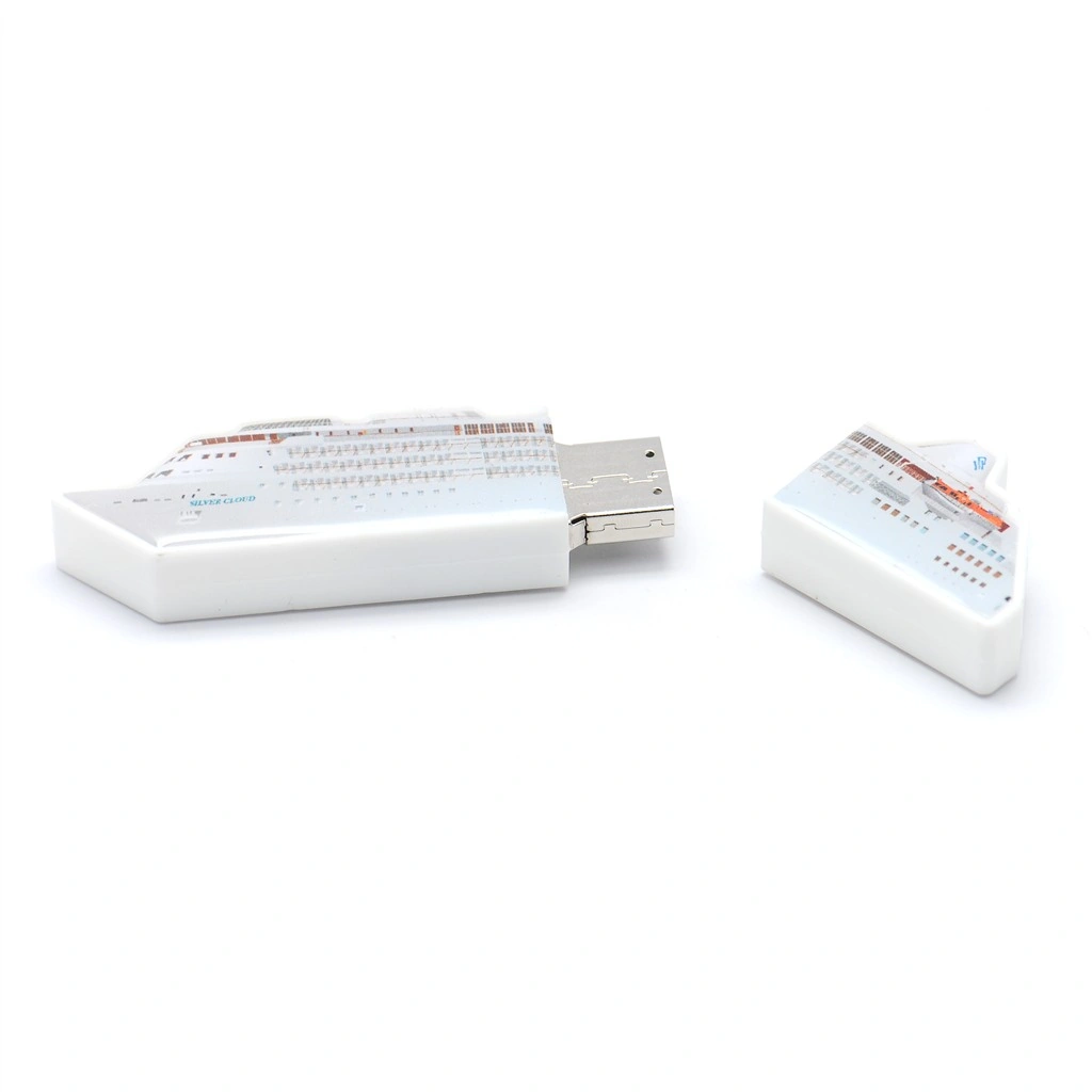 Ship Shaped PVC USB Memory Stick