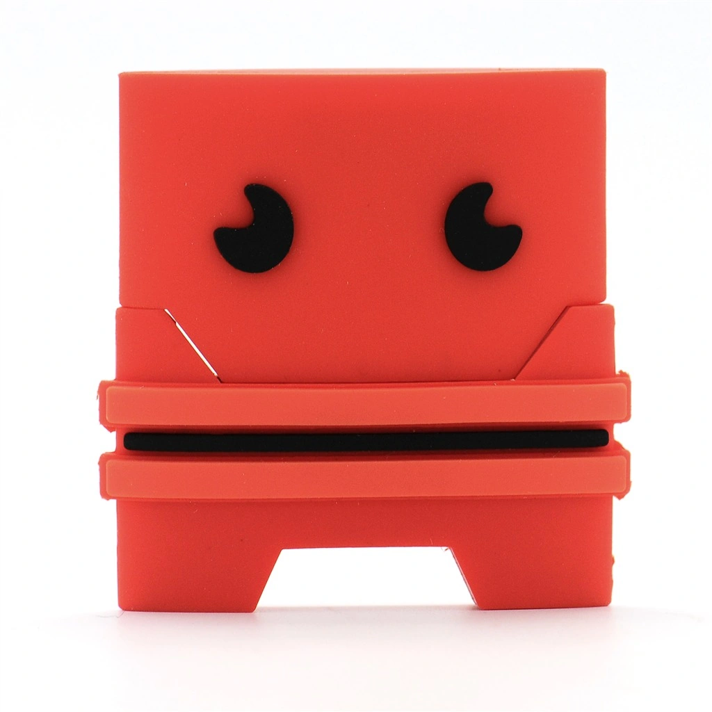 Square Soft PVC USB Flash Drive Case